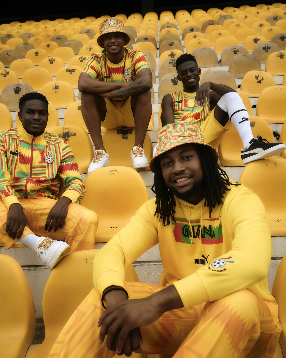 Shining brighter, shining bold 🇬🇭

The ftblCulture Fanwear Collection for @ghanafaofficial, available now on PUMA.com. 

#ForeverAfrica