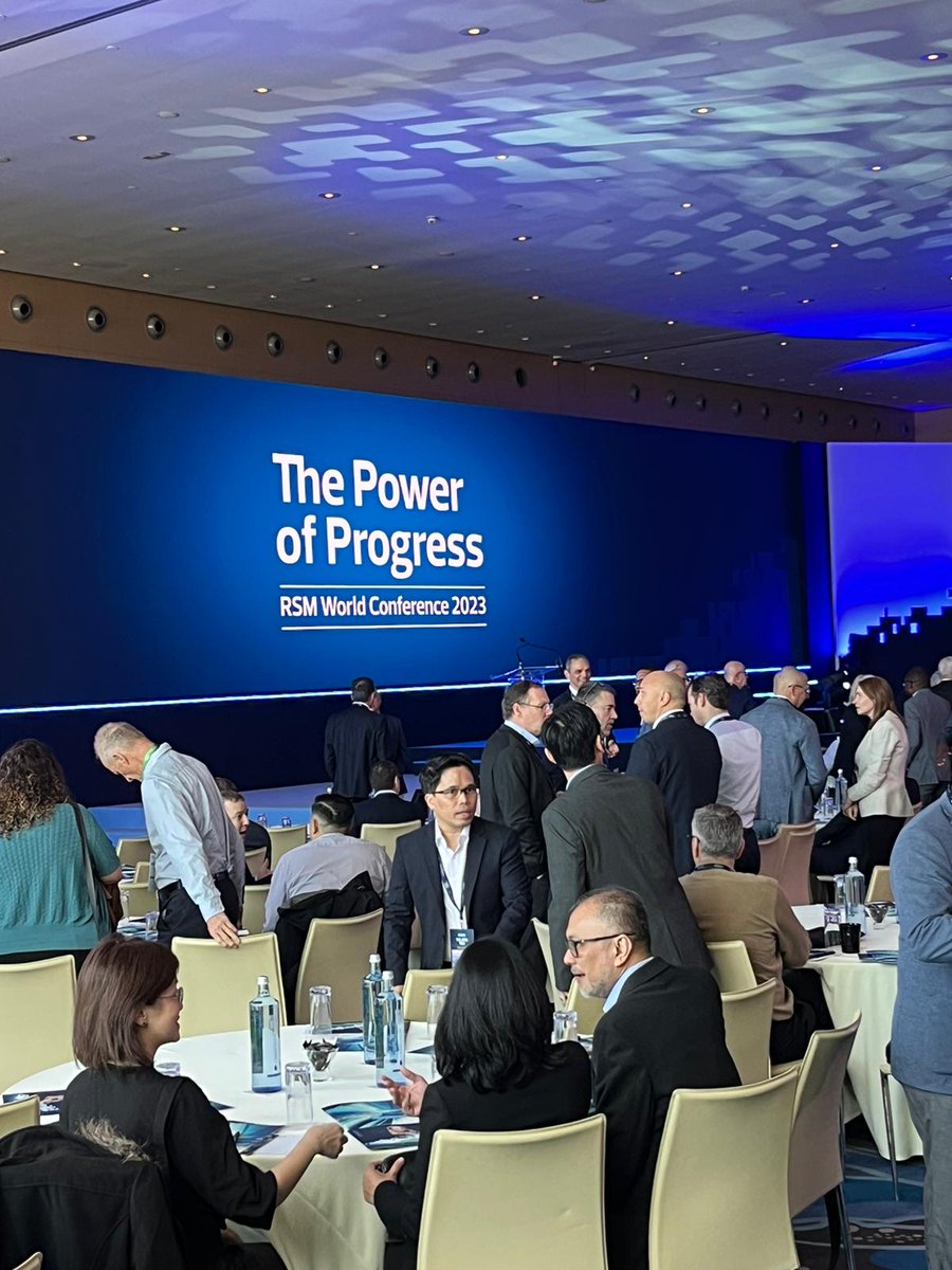 RSM_es's tweet photo. 🌐 ¡Comienza la RSM World Conference 2023 en Barcelona! 🌐
Hoy, en @RSM_es, estamos emocionados de dar la bienvenida a uno de los eventos más destacados de @RSM_Global a nivel internacional en Barcelona, España.
#ThePowerOfProgress #RSMwoldConference2023 #BeRSM #SoyRSM https://t.co/JugVzN3XzF