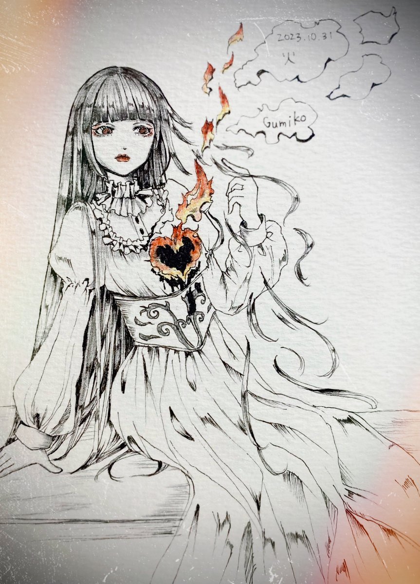✦Inktober✦Day.29~31
Day.29 巨大
Day.30 急ぐ
Day.31 火
~完~
#inktober #inktober2023