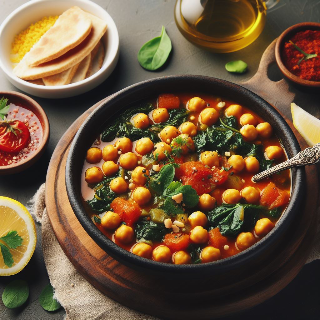AICookingnet's tweet photo. ¡Descubre nuestro delicioso Potaje de Garbanzos con Espinacas! Una  receta mediterránea y saludable que te encantará. Perfecta para una  comida reconfortante. 🍲📷#RecetasSaludables #Thermomix #ComidaMediterránea https://t.co/kNdara9FRc https://t.co/HgaPeFrQm4