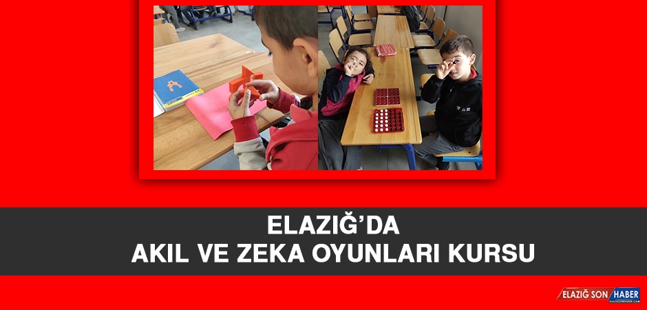 Elazığ’da Akıl ve Zeka Oyunları Kursu   elazigsonhaber.com/gundem/elazigd…
