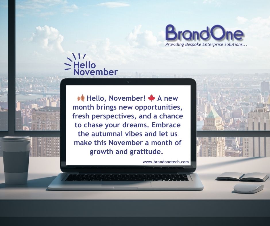 brandone_tech's tweet photo. 🍂 Hello, November! 🍁 As the leaves fall and the air grows crisp, it is a fresh start filled with new opportunities. Let us embrace the autumnal vibes and make this month a canvas for creativity and success. What is on your November agenda? 🌟 #HelloNovember Israel #FBIFiles https://t.co/NuHSwIfBEh