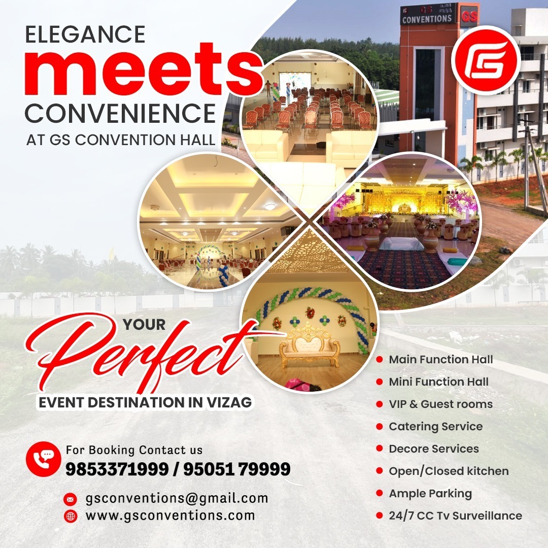 GsConventions's tweet photo. A perfect place where Perfection go hand in hand with elegance is now at #GSConventionhall. Things are pretty much oriented and you can have a place to celebrate all your occasions in a hassle free way. Isn't that great!!!! https://t.co/raDUM4mx4Z
