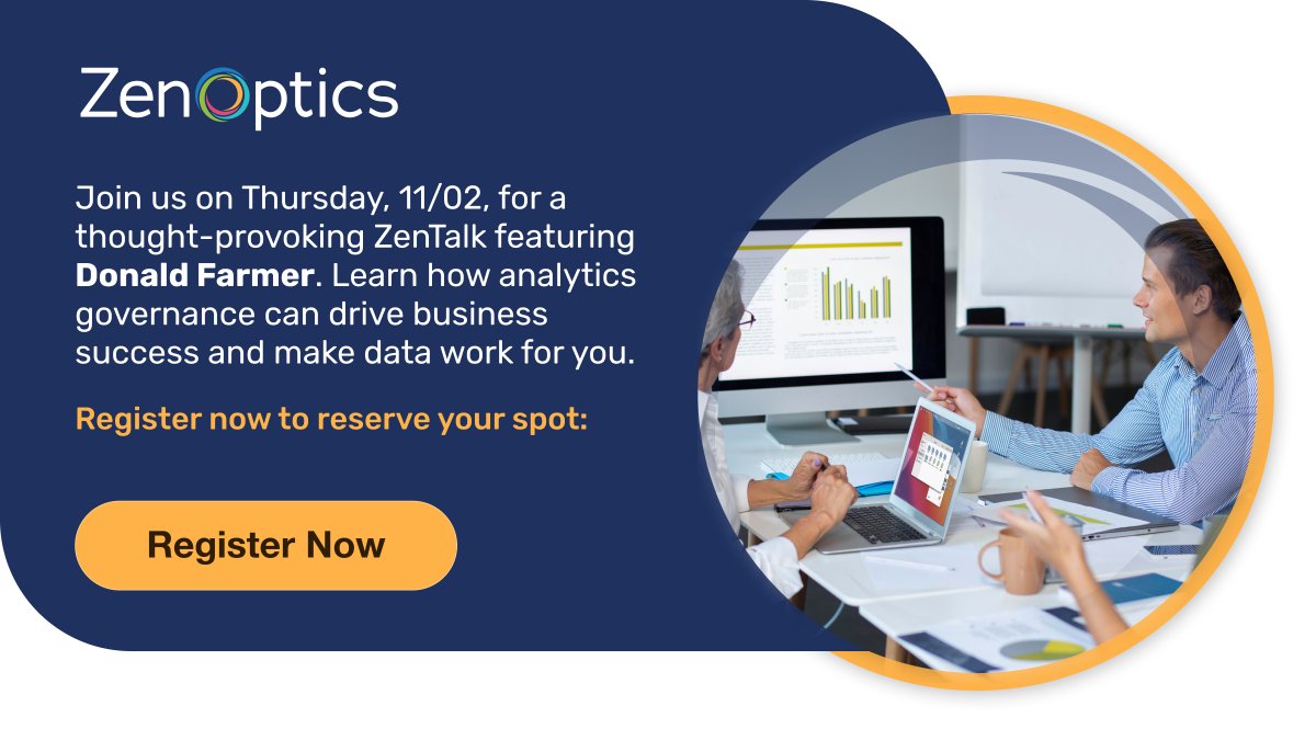 ZENOPTICS's tweet photo. Join us on Thursday, Nov. 02, for a thought-provoking ZenTalk featuring Donald Farmer. Learn how analytics governance can drive business success and make data work for you. Register now to reserve your spot: https://t.co/KwsRC1Q32m

#AnalyticsSuccess #ZenTalk #ZenOptics #webinar https://t.co/SO32glFMTb