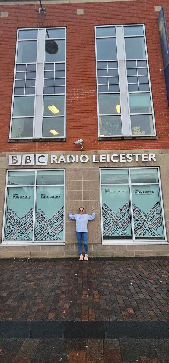 Missanniebean's tweet photo. It was great to chat with @BBCLeicester this morning about my @IRONMANtri Kona race! Thanks for having me on this mornings show! https://t.co/ltbnJnidA4