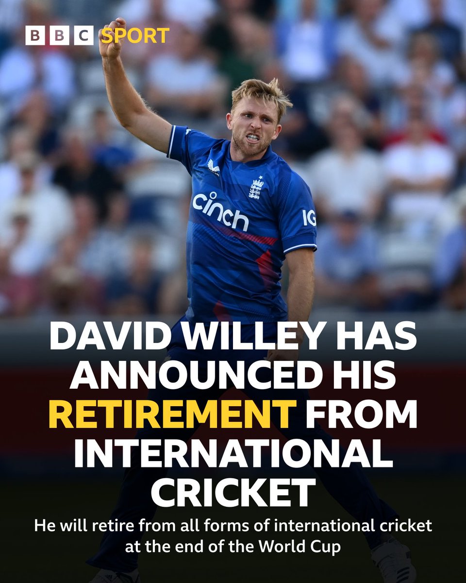 Thanks for everything, David! 👏

#BBCCricket #EnglandCricket