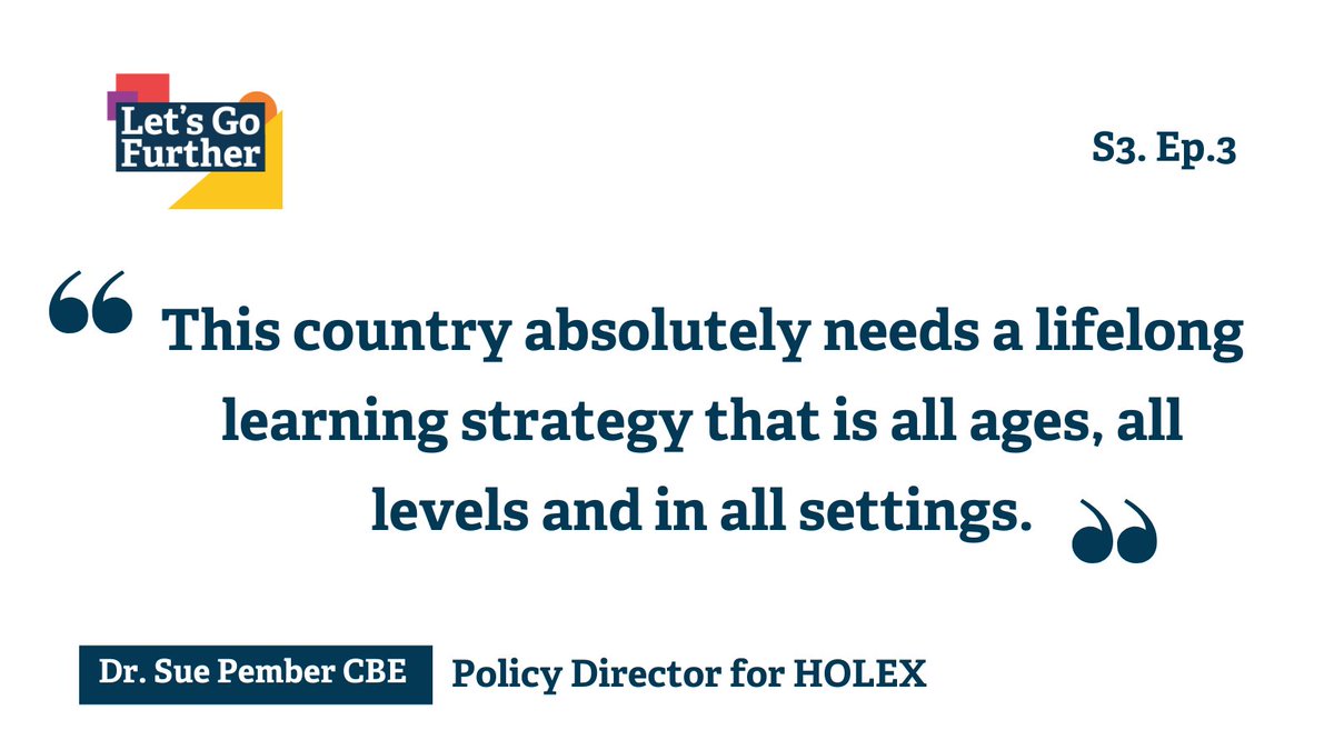Adult education doesn't only help people get jobs - it has numerous health and social benefits too, says @SimonParkinson6. Learn more about the positive effects of #AdultEd in S3 Ep.3 of Let's Go Further. #LifelongLearning #AmplifyFE