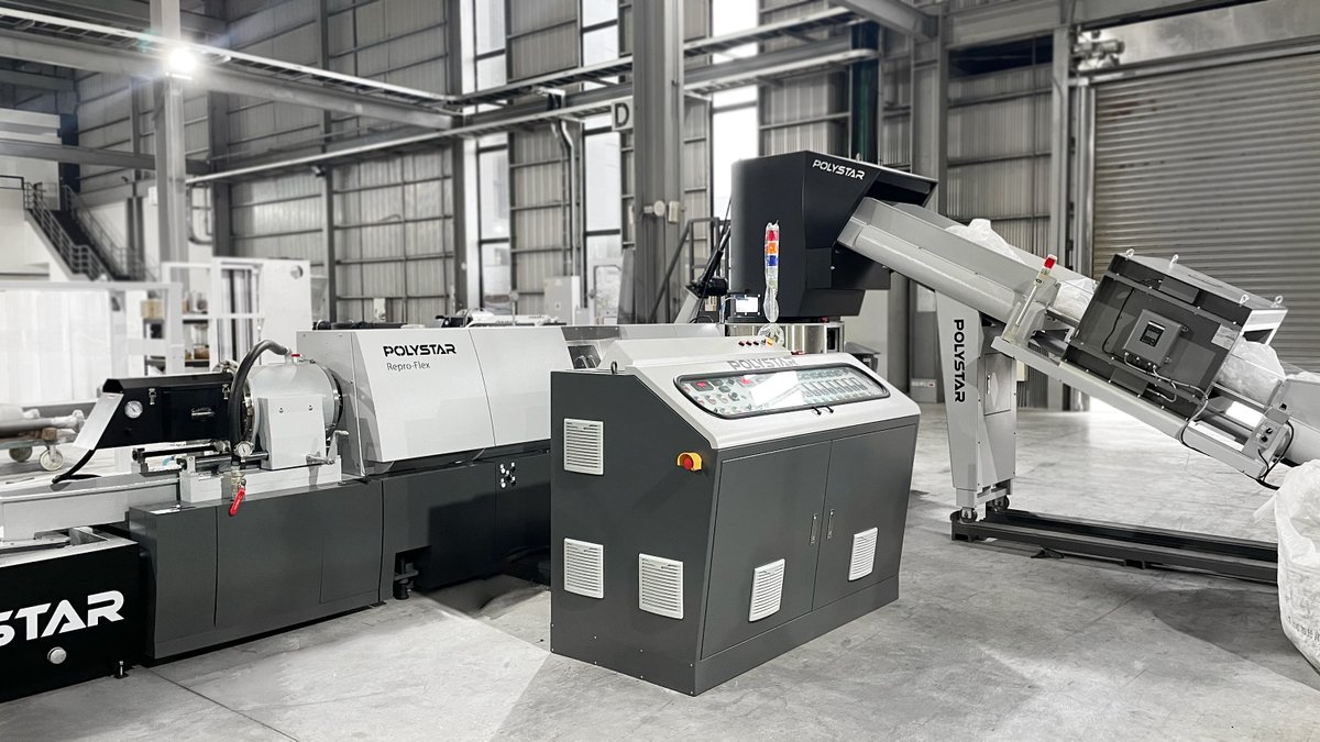 Polystar_TW's tweet photo. Our plastic recycling machines come in various scales.
Feel free to contact us to help you select the right recycling solution based on your plastic waste volume and your available factory space!
#PlasticRecycling #Pelletizing https://t.co/zTROiwjYOQ