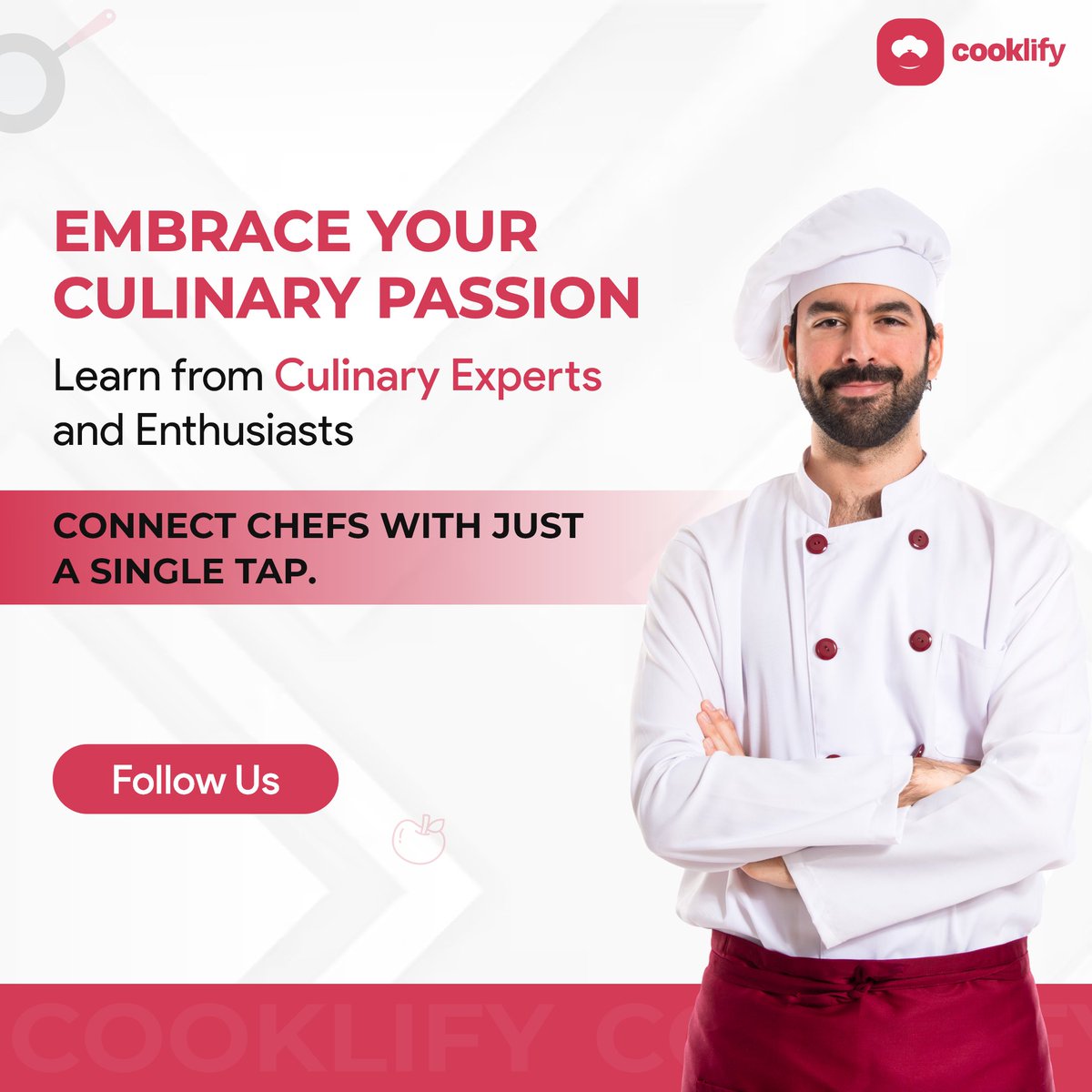 cooklify_'s tweet image. Connect with renowned chefs to elevate your cooking skills, all at the touch of a button

#cooklify #professionalchef #chef #cheflife #cookingvideo #cookinghacks #chefstable #foodrecipes #cookbooks #learn #foodie #chefspecial #foodexpert #foodphotography #kuwait #chefproducts