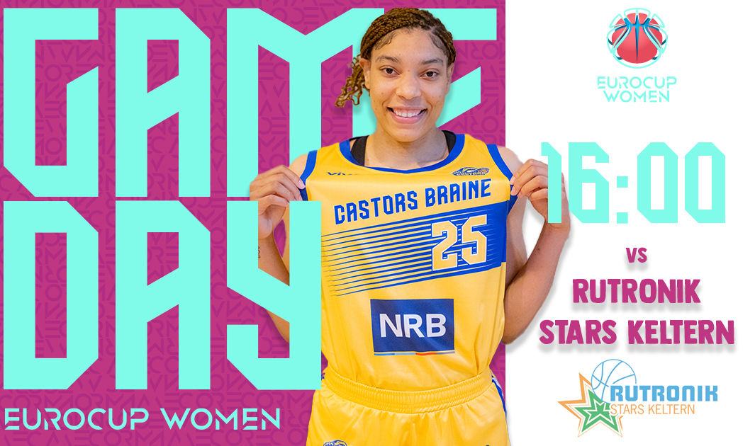 𝐆𝐀𝐌𝐄 𝐃𝐀𝐘 📷 𝖤𝖴𝖱𝖮𝖢𝖴𝖯 𝖶𝖮𝖬𝖤𝖭 CET APRES-MIDI 16H !!!
Tickets 📷 billetweb.fr/eu-castors-kel…
📷 Rutronik Stars Keltern
📷16:00
📷Stade Gaston Reiff Braine-l'Alleud