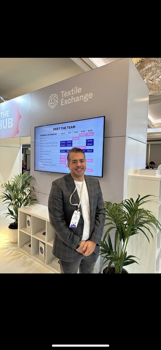 WISControl's tweet image. Rob Wakefield attended the Textile Exchange 23,London with various partners in the supply chain discussing innovations in Traceability.A great event explaining requirements for now &amp;amp; in future.If you have Q’s on how WIS can help,get in touch
#TextileExchange #Traceability #Cotton