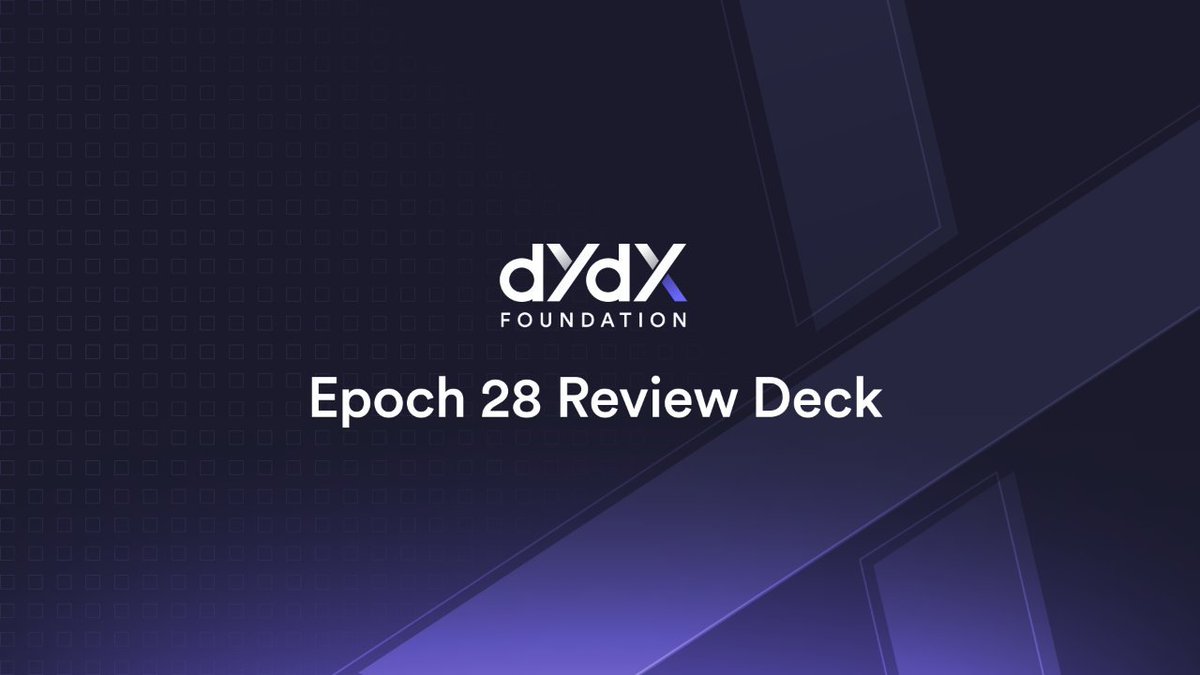 In this thread 🧵, we'll highlight the key data and updates from Epoch 28 💪

For a detailed read, check out our blog below👇