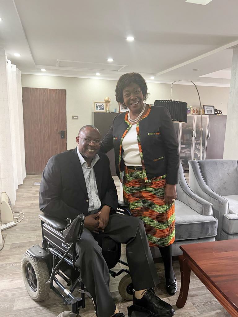 It was great catching up with Mama <a href="/mamangilu/">Charity Ngilu</a> who paid me a courtesy call this morning!