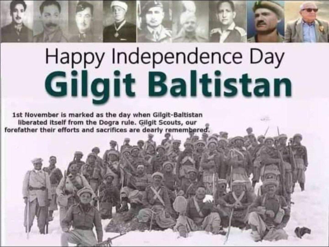 Happy Independence Day
#GilgitBaltistan 
#یکم_نومبر_یومِ_آذادی