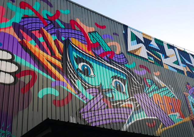 argone69's tweet photo. Dernière semaine pour visiter le Festival Peinture Fraîche à #Lyon ! Fresques murales, graffiti park, ateliers, soirées DJ, il y en a pour tous les âges et tous les goûts ! @auvergnerhalpes @villedelyon #fpp5 #streetart #murals https://t.co/FPSpL6GVrC