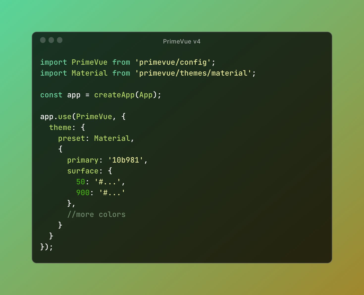 PrimeVue on X: &ldquo;PrimeVue v4 is on the horizon to bring the new 