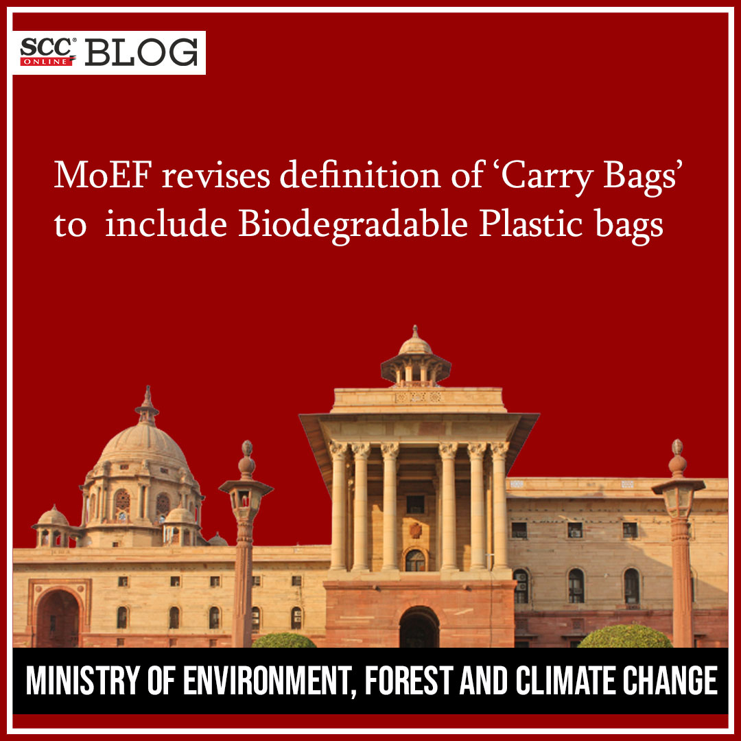 scconline_'s tweet image. MoEF revises definition of 'Carry Bags' to include Biodegradable Plastic bags
scconline.com/blog/post/2023…

#biodegradableplastic #EnvironmentProtectionAct #plasticbags #CPCB #MinistryofEnvironment #ForestandClimateChange #plasticpackaging #PlasticWasteManagement #scconline #SCC