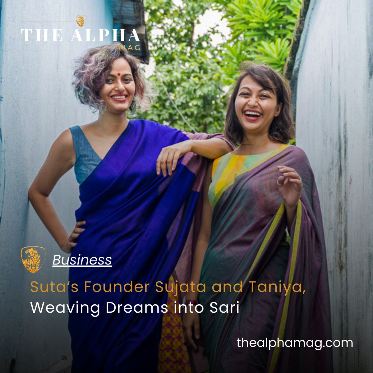 Thealpha_mag's tweet photo. Suta’s tale is more than a business success; it’s a testament to the power of passion, perseverance, and a profound love for India’s heritage. 

Read for more: https://t.co/pMnaGOGNOp
#thealphamag #thealpha #business #businesstips #sari #suta #Clothing https://t.co/Hnk2wH7UQd