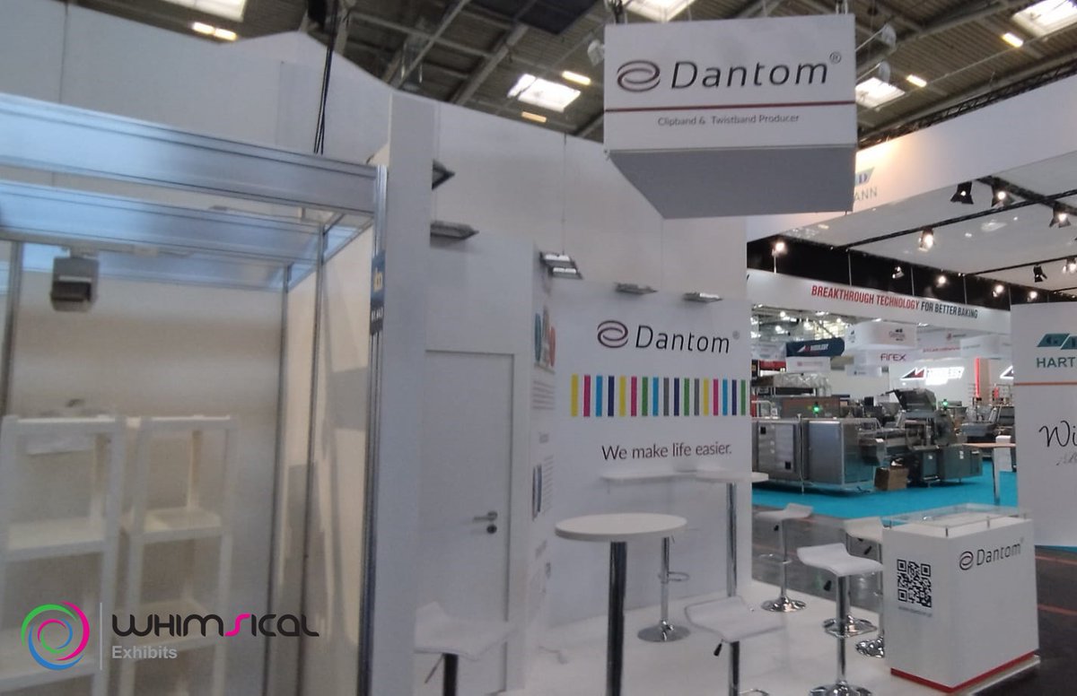 whimsicalexhib's tweet image. ⚡We are excited to share glimpses of a unique stand design we constructed and successfully delivered to our client DANTOM for the show IBA 2023 in October in Munich.
 #standcontractor #boothdesigner #exhibitionstanddesign #exhibitiondesign #exhibitionstall #iba2023