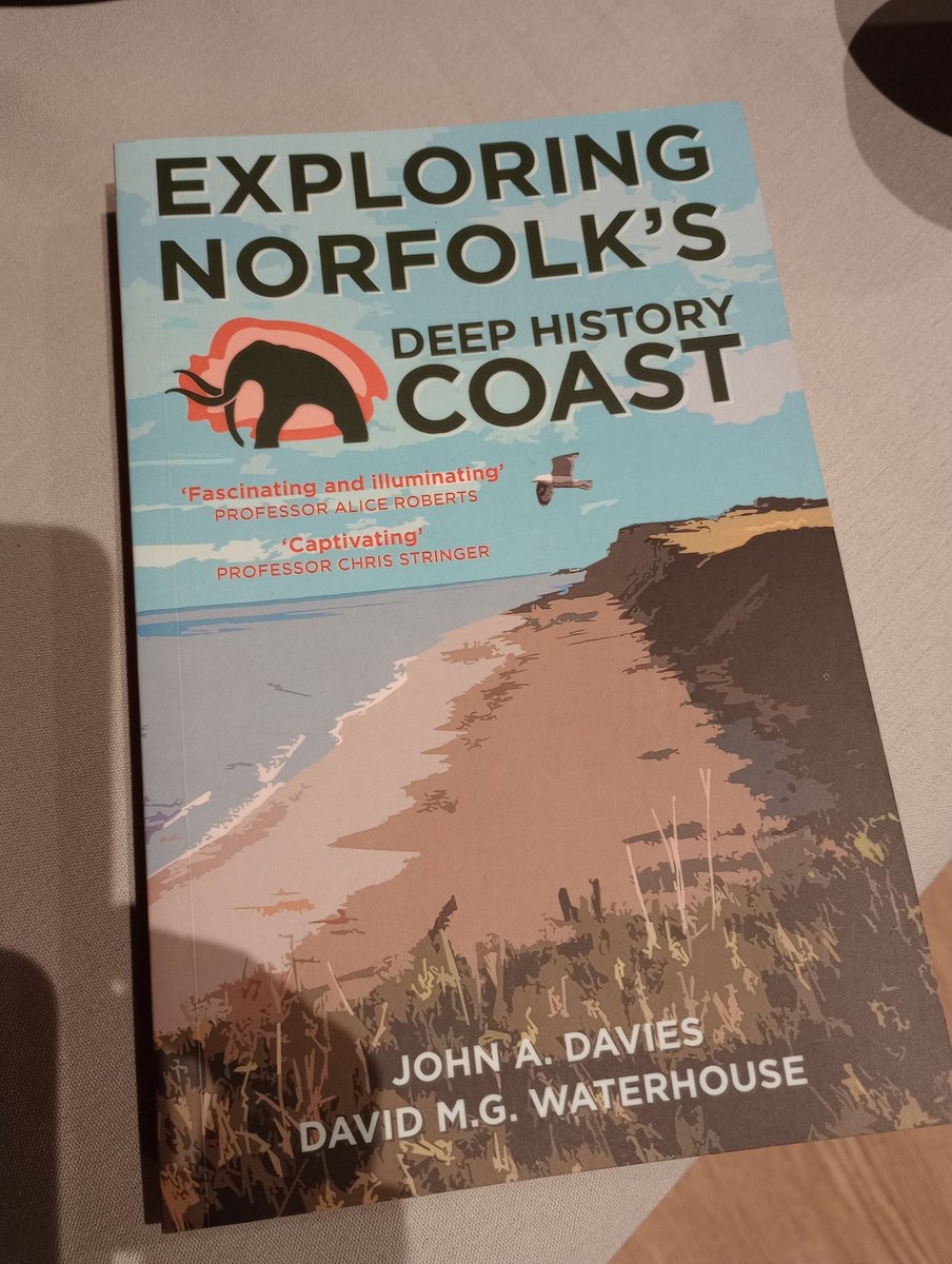 RobinHanley1's tweet photo. Great to be at yesterday afternoon's launch of the new #deephistorycoast book in Cromer, with the authors. Joined by @NorfolkChairman @NorthNorfolkDC and @NorfolkMuseums councillors and colleagues. https://t.co/uyh63LdZv5