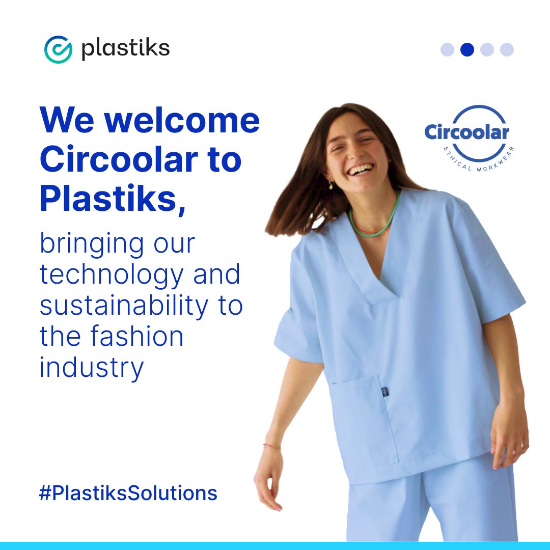 Plastiks_io's tweet photo. 70% of all clothes are made of #plastic. 👔
We welcome our new partner #Circoolar, experts in sustainable clothing.
Together, we are bringing #blockchain tech and sustainability to fashion. 

Let's kick plastic clothes out of the environment! #plastiks

https://t.co/t5Kl2WyBGN https://t.co/eFFwWvYnBo
