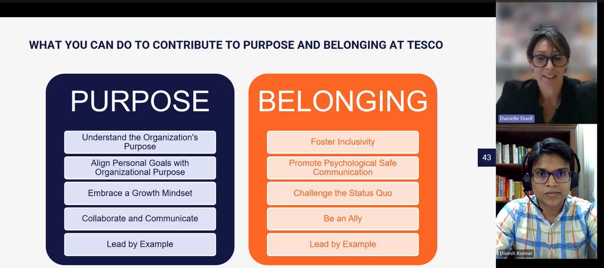 We recently worked with <a href="/Tesco/">Tesco</a> on how purpose helps create a culture of belonging at work; #purpose attracts &amp; retains employees who align with the orgs intentions, #belonging enhances individuals connection &amp; contributions. Explore your belonging here: hubs.la/Q027lphW0