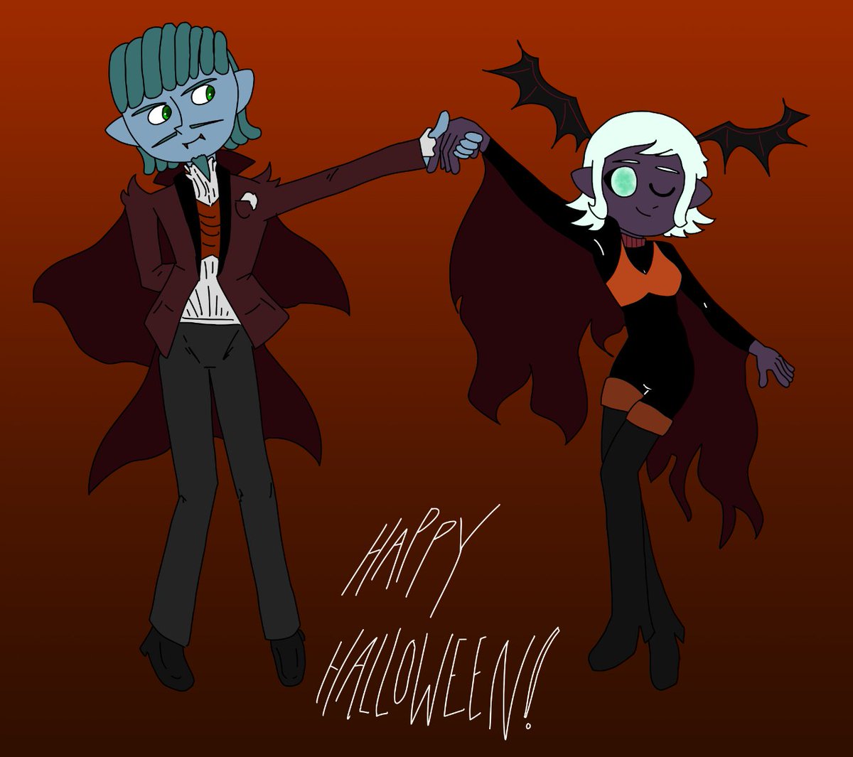 Middle of the night holiday wishes from Mae and Kaito!