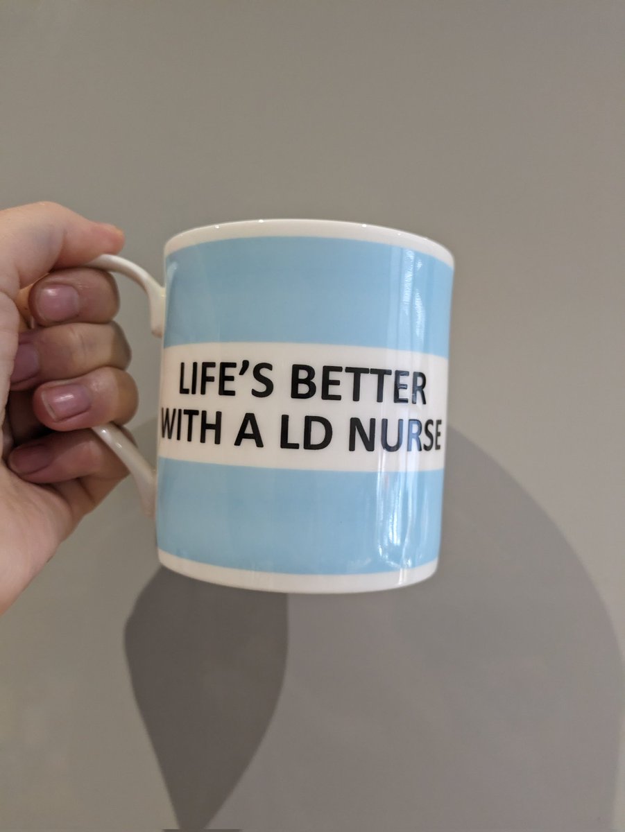 Starting #LDNurseDay off right with my daily caffeine in my favourite mug 
#LifeisbetterwithanLDnurse #ChooseLD #BestJob