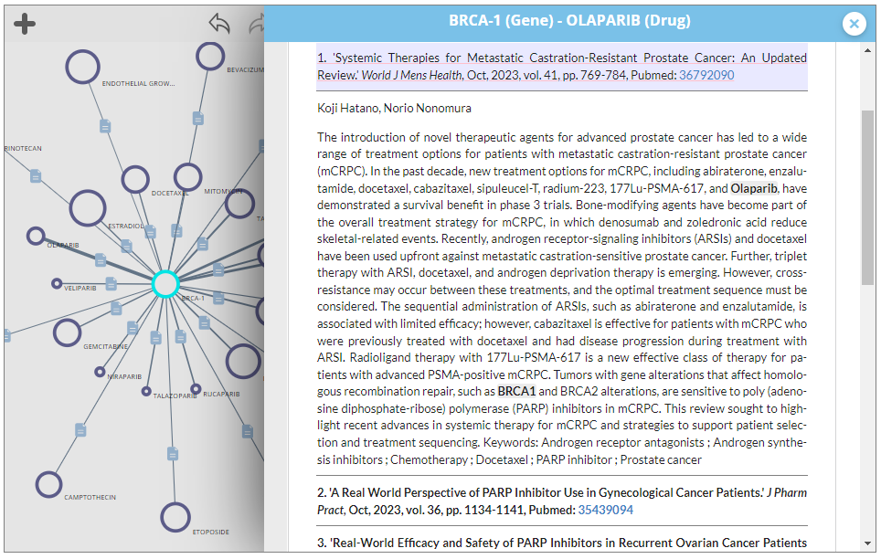 Happy to announce that Biovista Vizit has been updated with the latest #MEDLINE data! Explore, create &amp; expand visually interactive #biomedical #networks and review the latest #bibliographic supporting evidence. biovista.com/vizit/#!bv_gid…