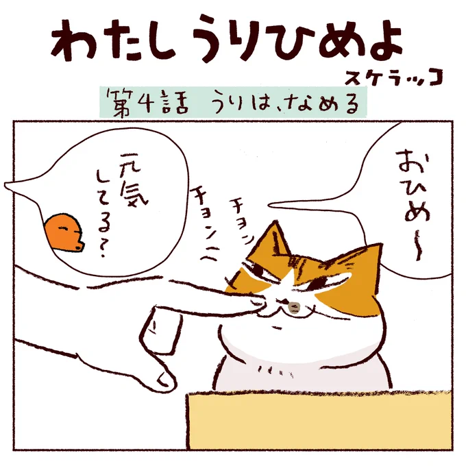 『わたしうりひめよ』 第4話です。読んでください〜🐱  