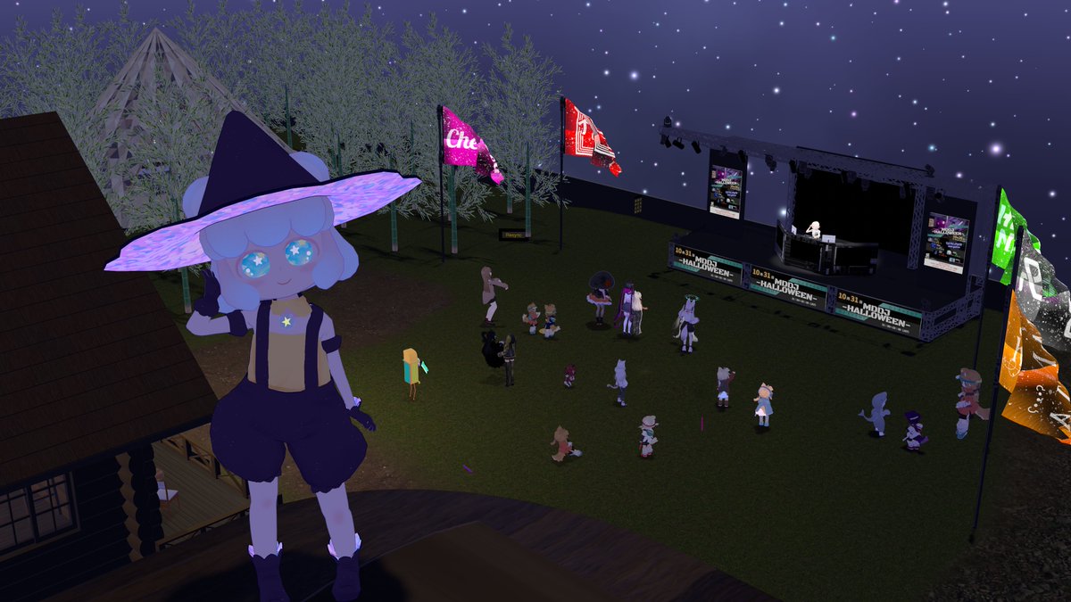 nazonosorami's tweet photo. 10/31 MDDJ Halloween に参加したよ!
良い夜になりました
#MDDJ #まめひなたドッグラン #vrchat https://t.co/S7IQD72qSu