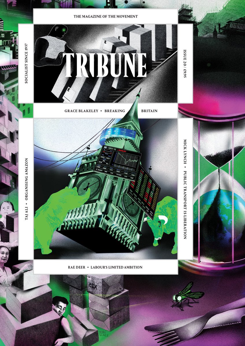 I officially start as co-editor of @tribunemagazine today. You can send pitches and ideas to ali@tribunemag.co.uk And you can subscribe to our print magazine here: bit.ly/tribune2023