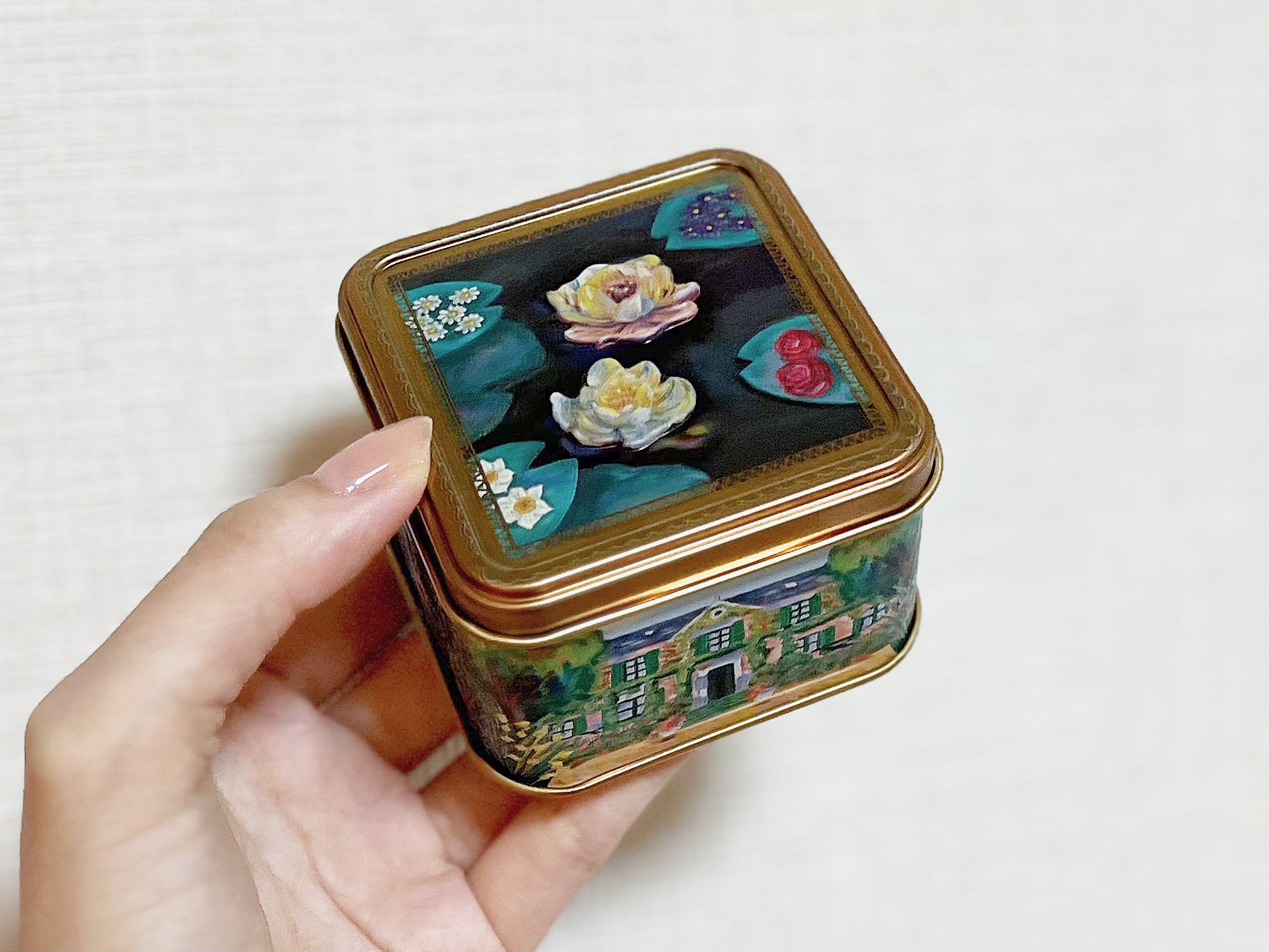 モネ 連作の情景」の開催を記念して『モネの庭缶』を新発売