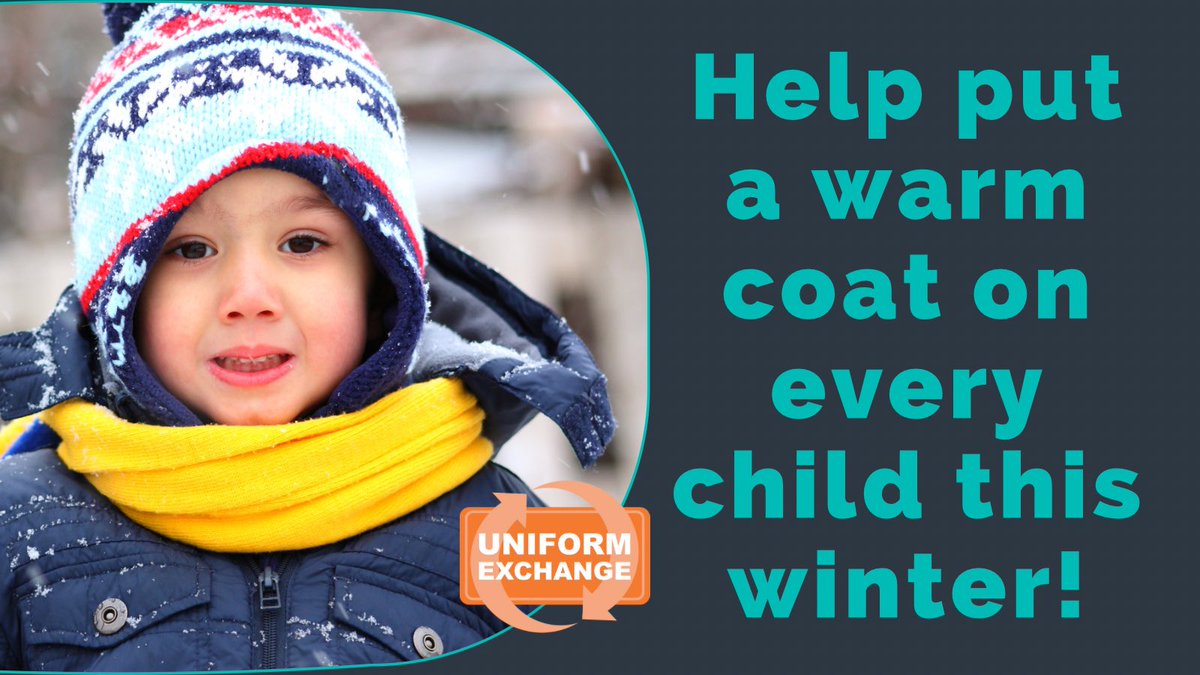 Please help Uniform Exchange make this happen… 🧡 If you can donate a winter coat, hats, gloves or scarves into one of our collection boxes… we will make sure it gets deliver to a child in Kirklees 🥰 thank you 

👉🏻 uniform-exchange.org/donation-point…

#Charity #communitysupport #Kirklees