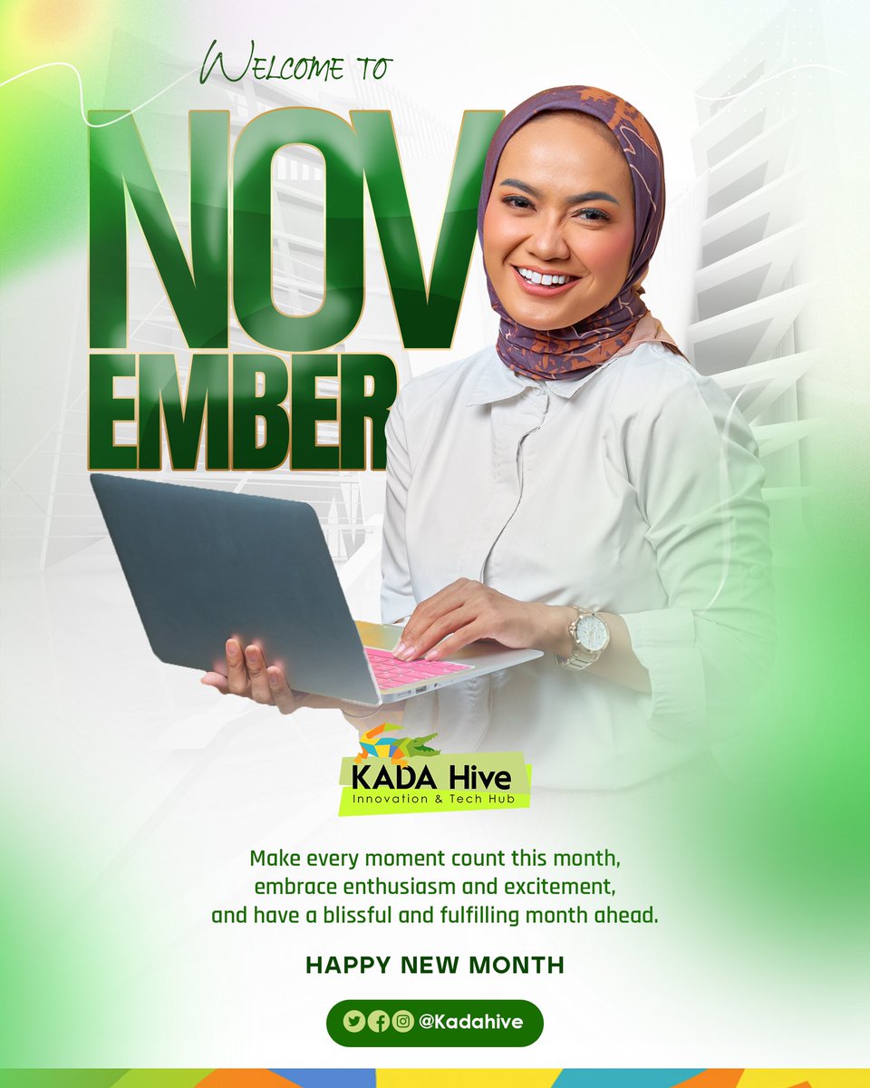 kadahive's tweet photo. Hello November, Tech Enthusiasts! 🌟 Let's power up our ideas and code our way through the challenges ahead. This month, we're diving deeper into the digital frontier, creating the future, one algorithm at a time. Embrace the tech wave! 💡🚀 #TechNovember" https://t.co/PuUNBWimdQ