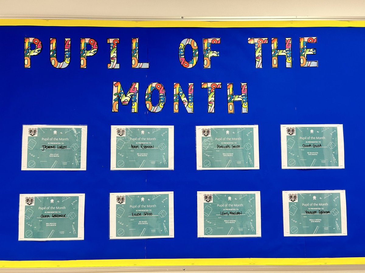 SHS Maths tweet media