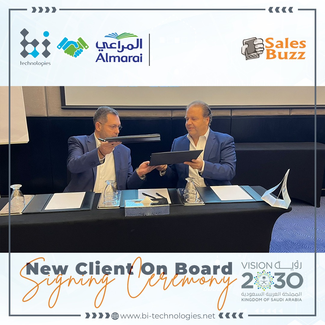BITechnologies_'s tweet photo. Welcome, @almarai to #SALESBUZZ world. We are proud to have you among our top clients. You’ve now pressed the take-off button to revolutionize your #sales operations and witness a new approach to #DigitalTransformation.
#KSA #Saudivision2030 #رؤية_السعودية_2030 https://t.co/DS4Q8pan8U