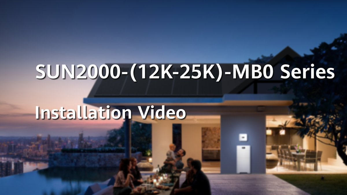 huawei_power's tweet photo. Quick & Efficient guidance for #FusionSolar Residential Installers! 🏡🌞Explore our step-by-step guide and master the installation of the #SUN2000-MB0 series inverter, part of the FusionSolar Residential Smart PV solution. Learn in just 4 minutes. https://t.co/BY7qpOVX43 https://t.co/xj6V0axn0Z