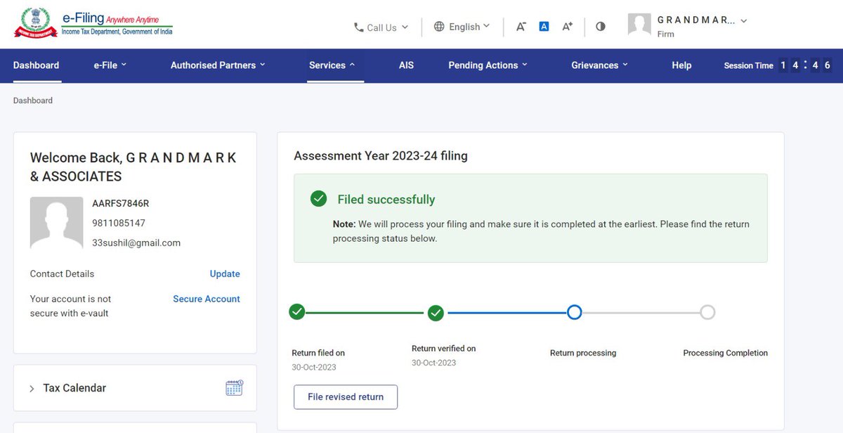Grandmarkca's tweet photo. Income tax Return validated successfully, why there is watermark of Invalid Return ? @IncomeTaxIndia @nsitharamanoffc https://t.co/JbVayJppw7