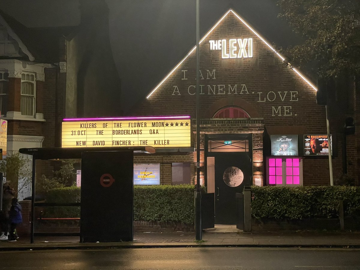 Thank you to everyone who came out for our Halloween screening of The Borderlands @TheLexiCinema with @gordongkennedy and @13fingerfx A lot of first timers for the film, and I’m delighted to say you screamed in all the right places! What a fab way to spend a special holiday!