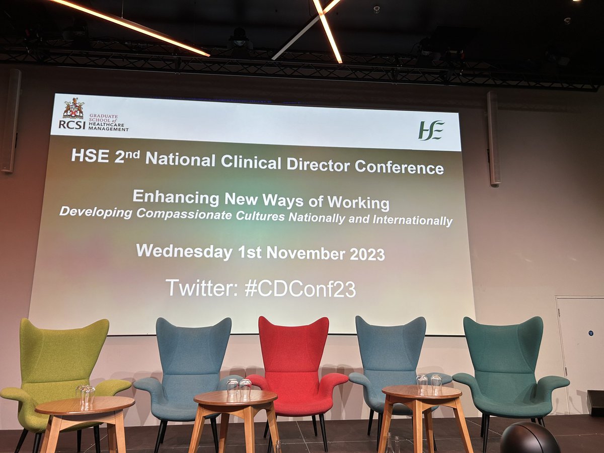 Welcome to our 2nd National Clinical Director Conference - Enhancing new ways of working 👏🏻 👏🏻 @cdprogramme @Regan1Caroline @Tina1Joyce @CeoSaolta @saoltagroup @HSE_HR @HSELive