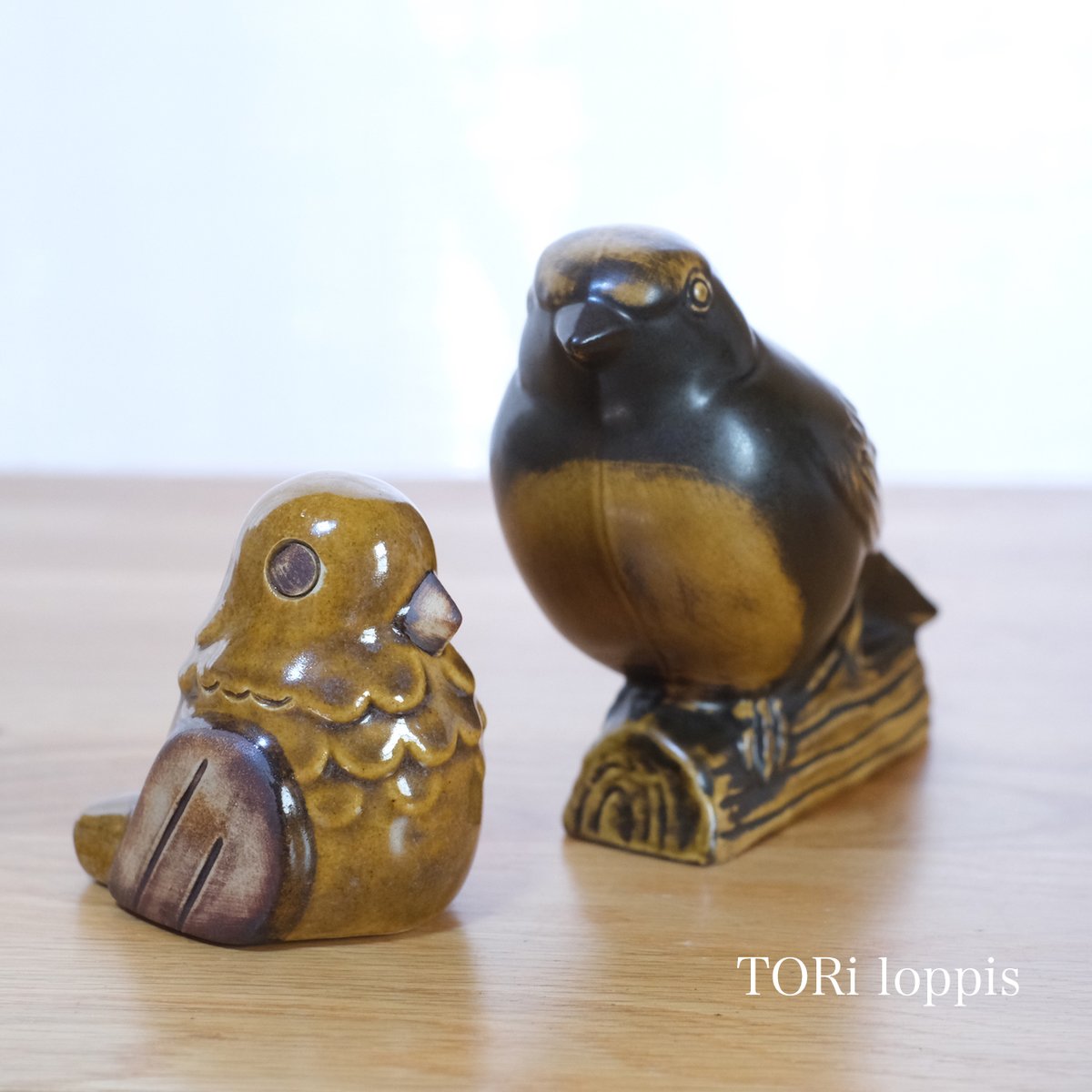 新入荷！
●グスタフスベリ Gustavsberg［鳥のフィギュア］スヴェン・ヴァイスフェルトSven Wejsfelt

●エゴ ステングッズ EGO Stengods［鳥のフィギュア］ウィリー・フィッシャー Willy Fischer