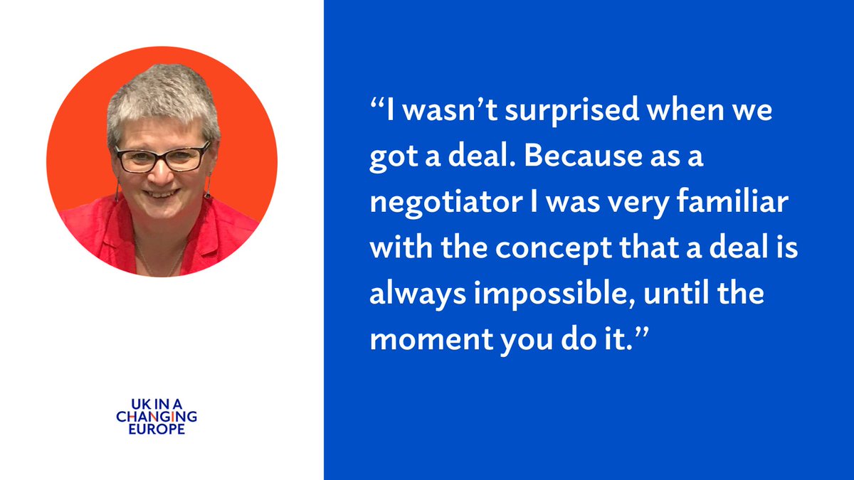 🗣️ Katrina Williams (<a href="/UKEUDeputy/">Katrina Williams</a>) discussed her long career in the civil service, including her time as Deputy Perm Rep to the EU after the Brexit vote.

She spoke about her time in Brussels, EU skills in Whitehall, how DEFRA is managing Brexit, and more.

ukandeu.ac.uk/brexit-witness…