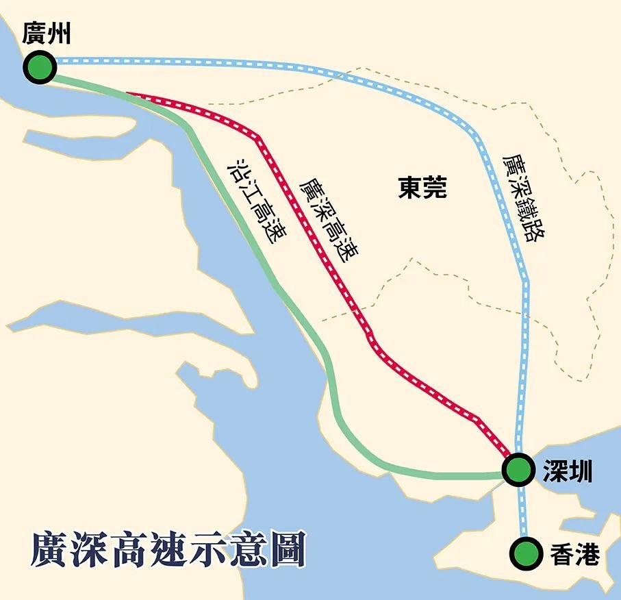WonderfulHK's tweet photo. 首條粵港合作通道廣深高速擴建　
將成中國最寬公路 https://t.co/5S4pL4f1vZ