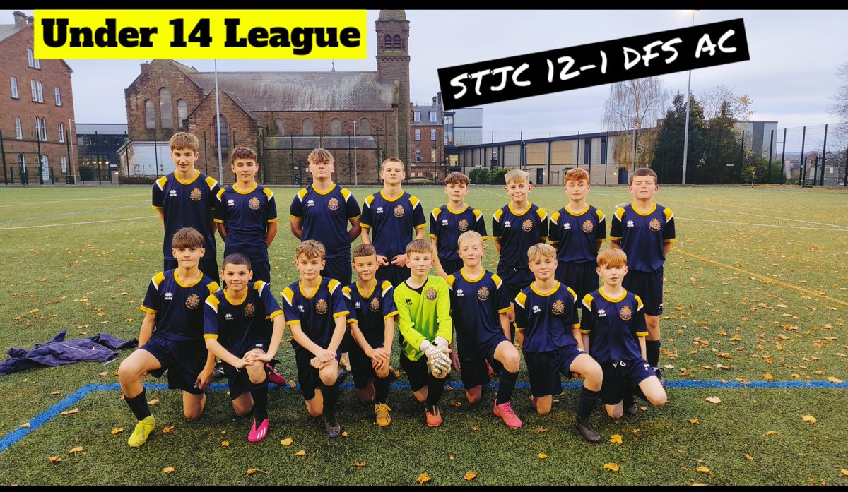 Congratulations to the Under 14's on an outstanding team performance against Dumfries Academy last night. A fantastic start to their first league match. Well done boys. ⚽

Scorers:
Robbie x6
Logan x 2
Ben x 1
Ethan W x1
Ethan M X1
Callum x1