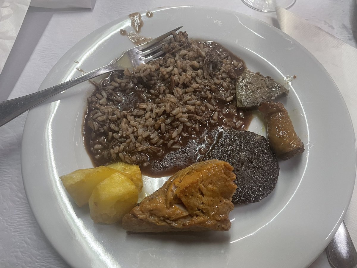 Que delícia de arroz de sarrabulho!