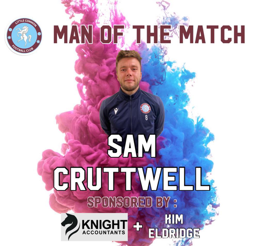 littlecommonfc's tweet photo. Last nights man of the match was @SamCruttwell https://t.co/Z3cb1ieCS9