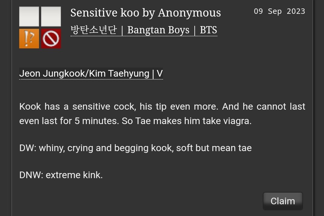 sub top jk fic fest | CLAIMING OPEN (@subtopjkfest) / Posts / X