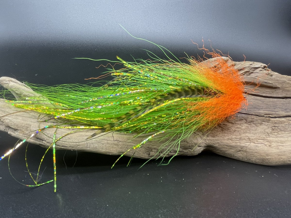 TyingAt's tweet image. Bulkhead 2/0 
@ahrexhooks 
#streamerfly #flyfishing #flytying #pikefly #pikefishing