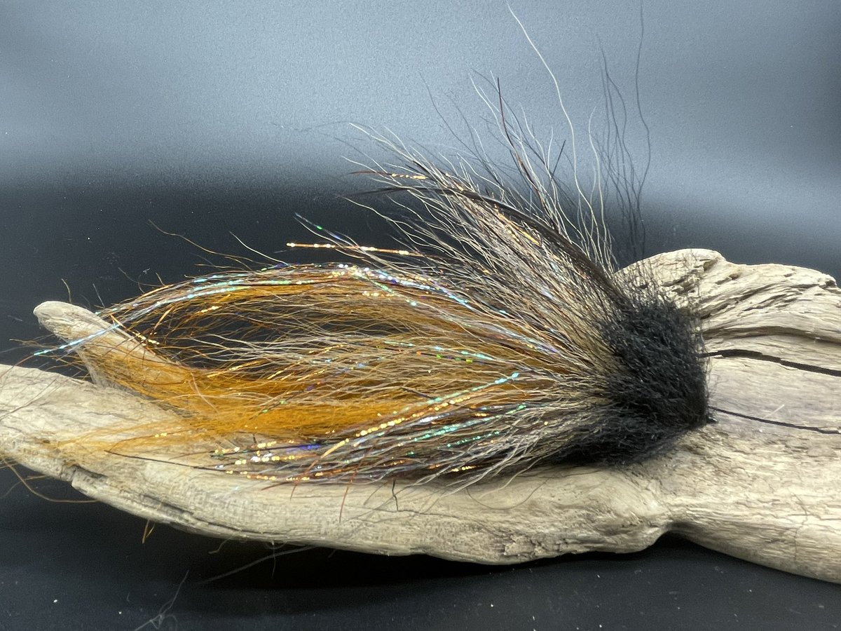 TyingAt's tweet image. Bulkhead 2/0 
@ahrexhooks 
#streamerfly #flyfishing #flytying #pikefly #pikefishing